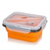 Collapsible travel food containers - Orange - Image 2