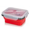 Collapsible travel food containers - Red - Image 2