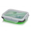 Collapsible travel food containers - Green - Image 3